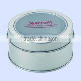 High Quality CMYK Printing Round Shape Blank Box for Packating Watch Tin Box