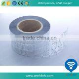 Wholesale 860-960MHz UHF ISO 18000-6C Monza 4 UHF RFID Dry Inlay for RFID Label thumbnail-3