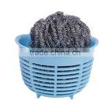 Kitchen Plastic Steel Scrubber Coil Holder thumbnail-2