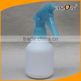 Empty 250ml 8oz Plastic bottles with blue Trigger Sprayers for Cleaning Gardening