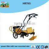 6.5 HP Gasoline Farm Tiller With Rearmounted Rake thumbnail-3