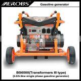 BS6500 5.0 5.5KW Single Phase Recoil Start Gasoline Generator thumbnail-2