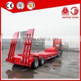 Heavy Duty Factory Price Tri-axle 50T Low Bed Semi Trailer Online Shopping thumbnail-1