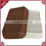 Wholesales Beautiful Handmade PE Rattan Bath Basket for Storage Hotel Bath Gift Set thumbnail-5