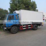 170hp 4*2 DONGFENG 10ton Refrigeration Box Truck thumbnail-2