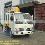 China Mini Crane 1ton 2ton 3ton Crane Truck With Dumper thumbnail-2
