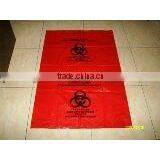 pe Biodegradable Medical Plastic Garbage Bags With Bright Yellow thumbnail-1