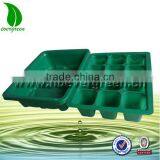 Green Color Plastic Material Seed Tray With Lids