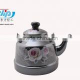 The Modern Mirror Enamel Kettle With Stainless Handle thumbnail-2