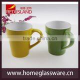 Set of 2 Colorful Ceramic Coffee Mug With Color Box thumbnail-2