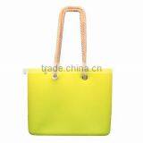 Silicone Beach Handbag With Cotton Rope Handle&Silicone Beach Style Handbag&silicone Beach Bag thumbnail-5