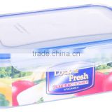2600ml clear plastic vacuum containers/waterproof storage container/sugar container/vacuum seal containers
