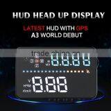 Universal Head Up Display With GPS 3.5 Inch Screen HUD For Car Auto Speed Monitor For Wholesale thumbnail-4