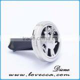 Stainless Steel Vent Car Air Freshener Aromatherapy Essential Oil Diffuser thumbnail-2