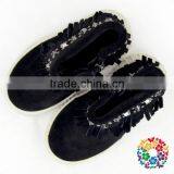 Fancy Grey Suede Tassel Baby Winter Walking Boots thumbnail-4