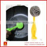 Cute Man Shaped Plastic PP and Steel Wire Made Kitchen Pan Cleaning Brush thumbnail-2