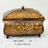 Antique Metal Box for Home Decor thumbnail-1