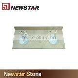 Newstar Galala Beige Bathroom Counter Top Crema Marble Vanity Top With Single Sink thumbnail-5