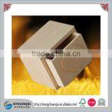 Plain and Cheap Wood Material Wooden Jewelry Box With a Drawer thumbnail-1