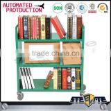 Library Equipment Furniture Double Side Metal Display Ladder thumbnail-4