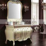 Classic White Gloss Vanity Unit,New French Bathroom Vanity Design,Traditional Vanities For Bathroom(BF08-4124) thumbnail-1