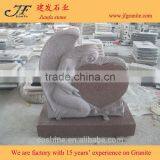 China Granite Monuments Carved Angel Upright Headstone Cemetery Headstone thumbnail-2
