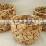 Fabric Woven Flower Basket Flower Planter thumbnail-1