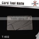 Plastic Folding Knife Survival Tool With Stainless Steel Blade thumbnail-2