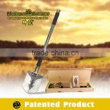 Outdoor Camping Spade Emergency Tool Shovel as Outdoor Trekking Pole Wading Staff thumbnail-1