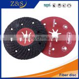 4.5 inch abrasive superflex fiber disc for stone
