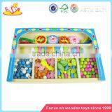 Wholesale Training Practical Ability Wooden String Beads Toy Colorful Baby Wooden String Beads Toy W11E004 thumbnail-4