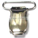 1" Stamping Steel Metal Suspender Clip With Plastic Teeth Inside for Garment, High Quality, Fashion Metal Clip thumbnail-6