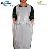 One Time Used Disposable Plastic LDPE Adult Apron Bibs thumbnail-5