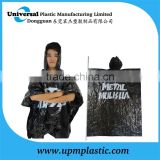 Plastic PE rain ponchos supplier