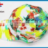 2017 New Product Best Seller Printed Customized Logo 100% Polyester Neon Color Baseball Hat thumbnail-2