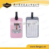 Custom Soft PVC Travel Baggage Bag/handbag Tag/rubber Luggage Tag thumbnail-2