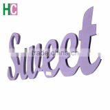 New Letters Wood Pieces Customed Wedding European Colorations Alphabet Letters thumbnail-1