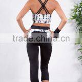 Wholesale Women Sport Bra White Tie Dye Sport Bra For Women HSB6995 thumbnail-4