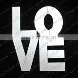 Love Word Good-quality Handmade Luxury Home Decorative Wall Mirror thumbnail-1