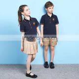 Summer Short Sleeve Kids Polo School Uniform Latest Designs thumbnail-2