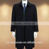 2016 Winter Latest Design Black Woolen Long Business Jacket Down Jacket for Men thumbnail-2