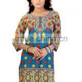 Canvas Printed Kurti in 4 COLOR thumbnail-2