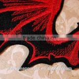 Custom High Quality Embroidered Demon Wings Patch for Clothes Embroidery Patch Made in China Choose Size/color thumbnail-2