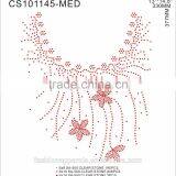 Custom Neck Line Rhinestone/Acrylic /Gem Stone Glitter Hot Fix Rhinestone for Clothing thumbnail-1