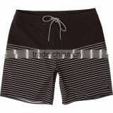 Sinner Stripe Boardshort Summer Quick-Drying Comfort Fly Zipper Beach Pants 90% Polyester 10% Elastane Customize Babric thumbnail-3