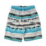 Sea and Dolphin Print Fabric Boy Beach Shorts thumbnail-3
