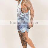New in Gym Tank Top Camo Printing Fitness Vest Dry Fit Stringer Vest thumbnail-2