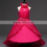 C128#2017 Baby Girls Party Dress Unique Baby Girl Names Images Baby Girl Wedding Dress thumbnail-3