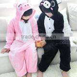 Fall Clothes Flannel Animal Pajamas Cartoon Winter Children Cosplay Costumes Kids One Piece Clothes Halloween Costume Collection thumbnail-4