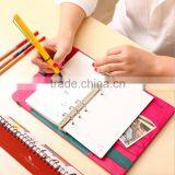 A6 PU Cover Agenda Planner With Elastic Band Loose Leaf Binding Diary Customizable Planner thumbnail-5